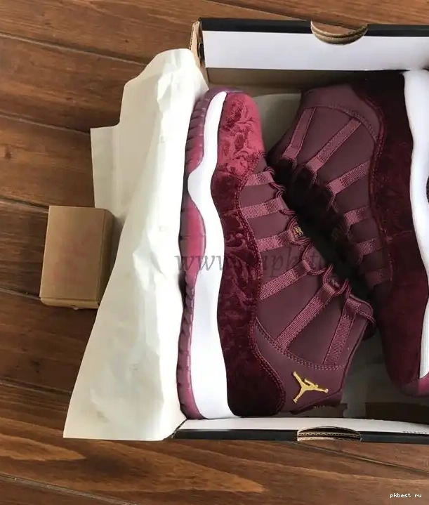GS AUTHENTIC 11 JORDAN AIR VELVET “HEIRESS” 0528